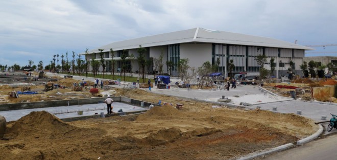 Trung tâm Hội nghị và Triển lãm Ariyana Đà Nẵng - ADECC được xây dựng để phục vụ Tuần lễ Cấp cao APEC 2017