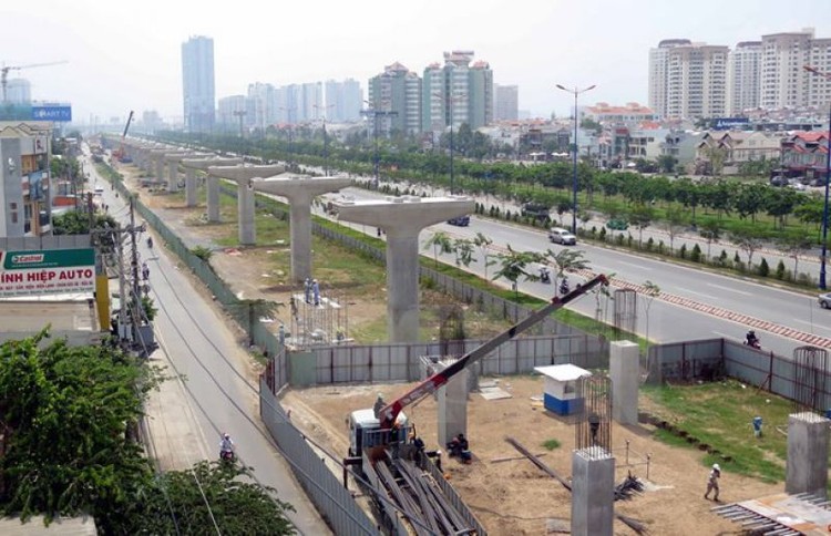 Dự án Xây dựng tuyến tàu điện ngầm số 2 TPHCM, tuyến Bến Thành – Tham Lương.