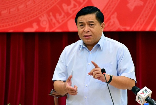 Bộ trưởng Bộ Kế hoạch và Đầu tư Nguyễn Chí Dũng. - Ảnh: VGP