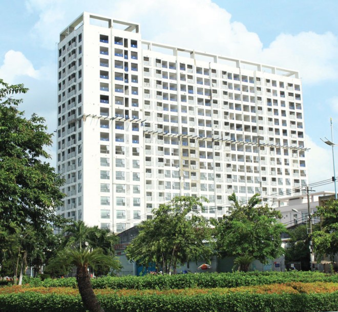 Dự án Cao ốc thương mại dịch vụ và căn hộ, địa chỉ tại 504 Nguyễn Tất Thành (quận 4, TP.HCM) nằm trong danh sách 60 dự án Bộ Tài chính đề nghị thanh tra.
