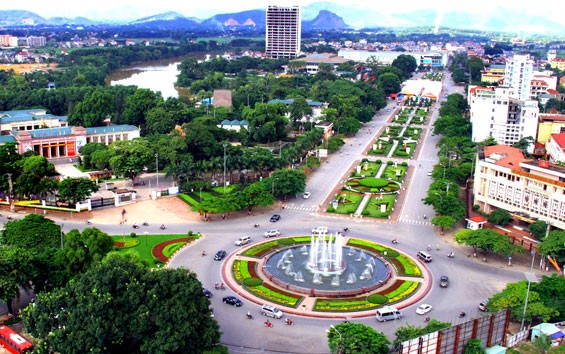 Một góc thành phố Thái Nguyên
