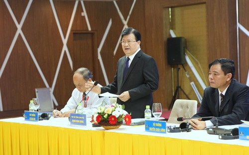 Phó Thủ tướng Trịnh Đình Dũng nói hội nghị là cơ hội để huy động các sáng kiến cho Chính phủ, Thủ tướng Chính phủ về các quyết sách, nhiệm vụ, giải pháp ưu tiên cấp bách định hình chuyển đổi mô hình phát triển ĐBSCL theo hướng bền vững, thích ứng với biến