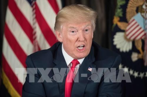 Tổng thống Mỹ Donald Trump. AFP/TTXVN