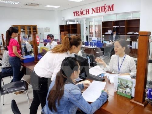 Từ tháng 10, Hà Nội nhận hồ sơ khai thuế điện tử hai bước. Ảnh minh họa: TTXVN
