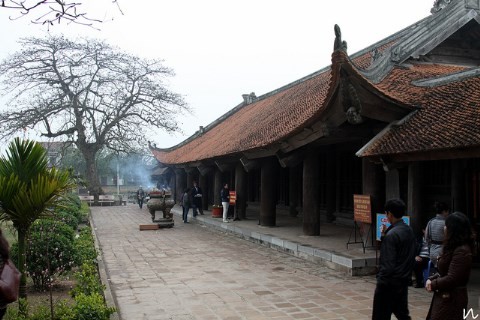 Một góc chùa Keo