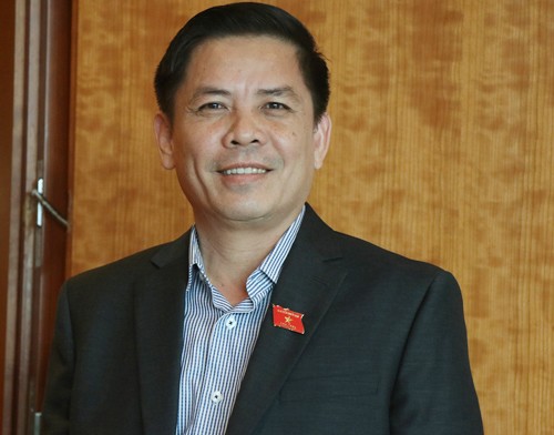 Tân Bộ trưởng Giao thông Vận tải Nguyễn Văn Thể.