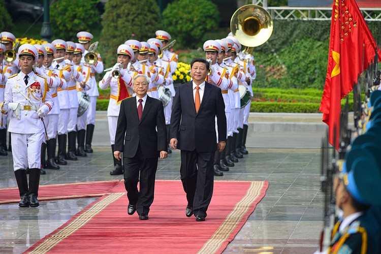 Tổng Bí thư, Chủ tịch nước Trung Quốc Tập Cận Bình thăm Cấp Nhà nước tới Việt Nam 11/2015.