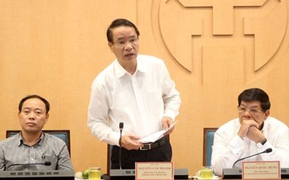 Phó tổng Thanh tra chính phủ Nguyễn Văn Thanh phát biểu tại buổi công bố kết luận. Ảnh:Báo Thanh Tra.