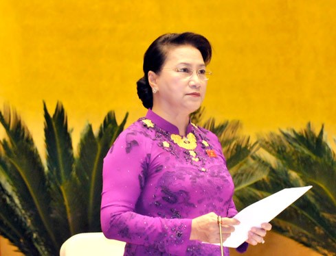 Chủ tịch Quốc hội Nguyễn Thị Kim Ngân cho biết, các vấn đề liên quan đến lĩnh vực tài chính, ngân sách, quản lý nợ công luôn được các đại biểu, cử tri và nhân dân quan tâm.