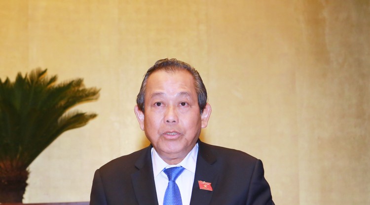 Phó Thủ tướng Thường trực Chính phủ Trương Hoà Bình.