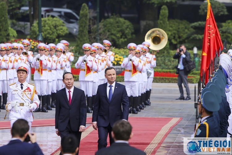 Tổng thống Cộng hòa Ba Lan Andrzej Duda thăm chính thức Việt Nam từ ngày 27-30/11. 