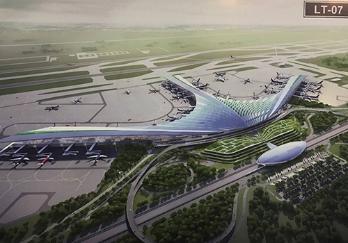 Chủ đầu tư đã đề xuất phương án lá cọ cho nhà ga sân bay Long Thành.