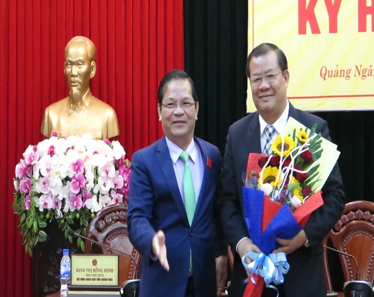 Ông Nguyễn Tăng Bính được bầu giữ chức Phó Chủ tịch UBND tỉnh Quảng Ngãi. Ảnh: VGP