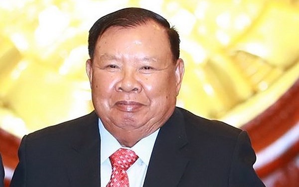 Tổng Bí thư, Chủ tịch nước Lào Bounnhang Vorachith. Ảnh Internet