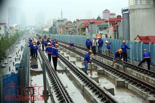 Dự án đường sắt trên cao Cát Linh - Hà Đông là điển hình của việc đội vốn.