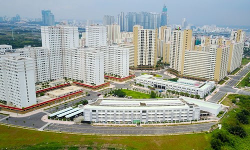 Giá đất quanh khu tái định cư Bình Khánh cao nhất 150 triệu đồng mỗi m2.