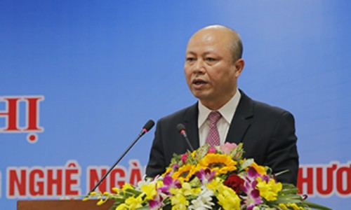 Ông Nguyễn Phú Cường - Vụ trưởng Vụ Khoa học công nghệ được Bộ Công Thương giới thiệu giữ chức Chủ tịch Vinachem. Ảnh: Moit
