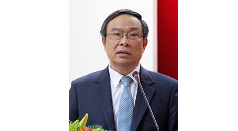 Ông Nguyễn Văn Cao, Chủ tịch tỉnh Thừa Thiên Huế tại cuộc gặp với các doanh nghiệp.
