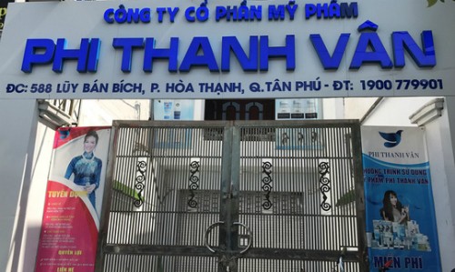 Cục Thuế cho biết sẽ tiến hành thanh kiểm tra công ty mỹ phẩm Phi Thanh Vân.