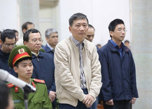 Trịnh Xuân Thanh - "thuyền trưởng" PVC ngày nào - bị cáo buộc cùng đồng phạm tham ô số tiền 13 tỉ đồng và đã khắc phục hậu quả.