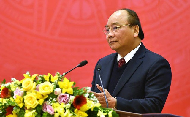 Thủ tướng Nguyễn Xuân Phúc cho rằng, ngành Công Thương đã biết vượt qua khó khăn, ảnh: VGP