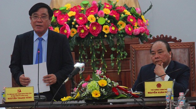 Bí thư Tỉnh ủy Bình Định Nguyễn Thanh Tùng tha thiết đề nghị Thủ tướng xem xét lấy lại cảng Quy Nhơn cho Nhà nước quản lý.