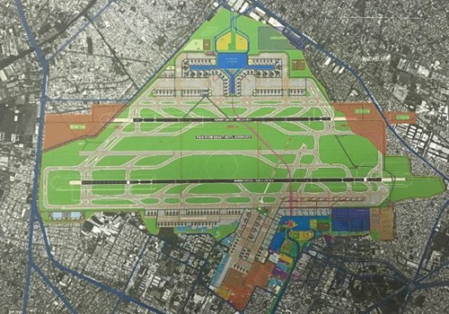 Phương án xây dựng đường băng số 3 và nhà ga hành khách phía Bắc sẽ lấy gần hết đất sân golf trong sân bay Tân Sơn Nhất.