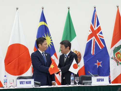 Sau khi Mỹ rút, Nhật Bản là một trong những nước mạnh mẽ ủng hộ ký kết TPP. 