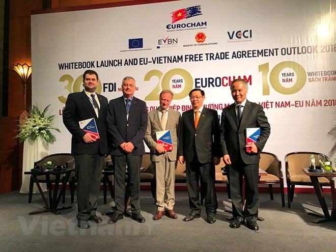 EuroCham công bố Sách Trắng và triển vọng Hiệp định thương mại tự do châu Âu – Việt Nam
