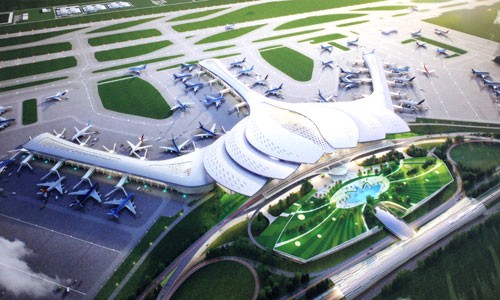 Phương án thiết kế hoa sen được chọn cho nhà ga sân bay Long Thành.