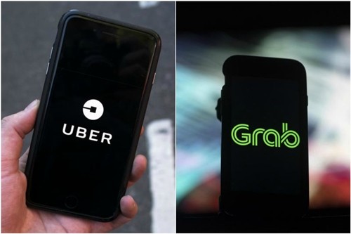 Uber và Grab đã đạt thỏa thuận mua bán. Ảnh: Scoopnest