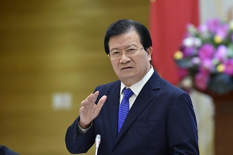 Phó Thủ tướng Trịnh Đình Dũng phát biểu tại Hội nghị - Ảnh: VGP
