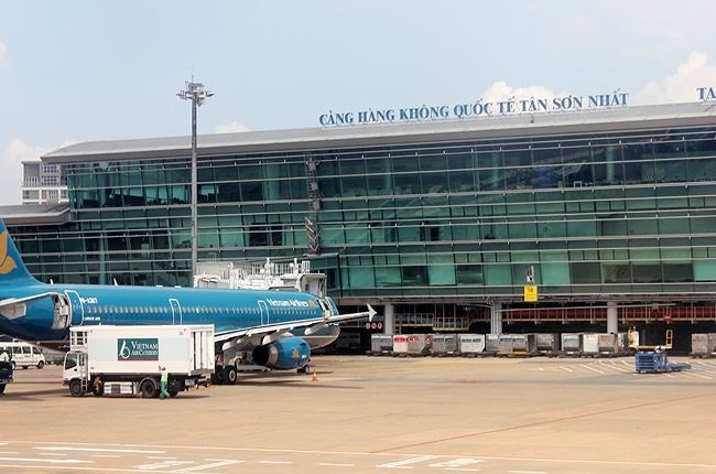 Cảng hàng không quốc tế Tân Sơn Nhất. Ảnh Internet