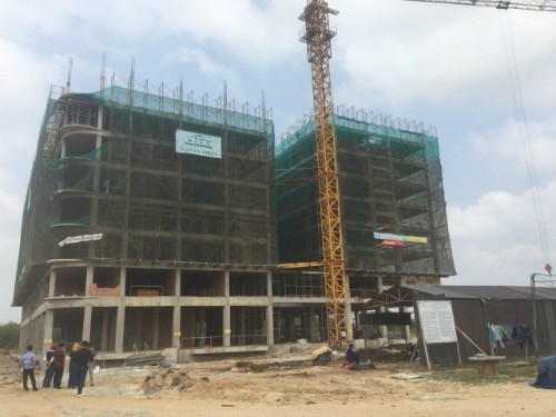Dự án nhà ở giá rẻ của Bita's tại Bình Thuận đang trong giai đoạn hoàn thiện.