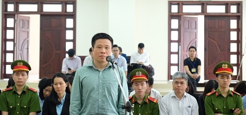 Bị cáo Hà Văn Thắm khai tại phiên phúc thẩm.