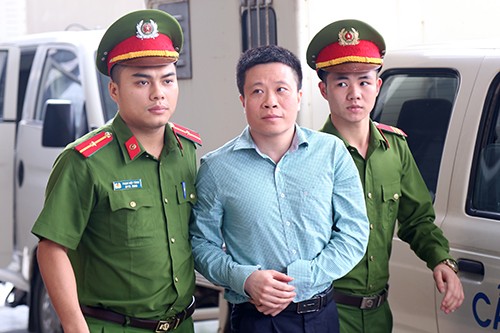 Ông Hà Văn Thắm tại phiên phúc thẩm.