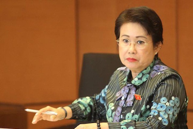 Bà Phan Thị Mỹ Thanh, Phó Bí thư Tỉnh ủy, Trưởng đoàn Đại biểu Quốc hội tỉnh Đồng Nai.