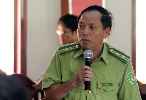 Ông Trần Lanh bị cách chức Hạt trưởng Kiểm lâm rừng phòng hộ Nam Sông Bung.