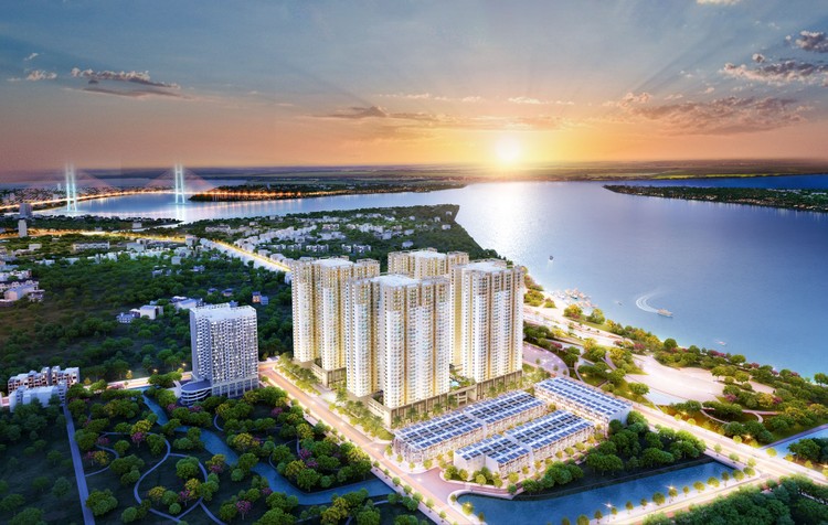 Phối cảnh tổng thể dự án Q7 Saigon Riverside Complex