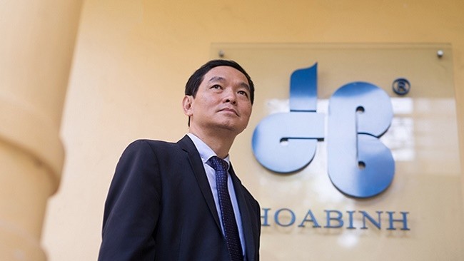 Ông Lê Viết Hải, Chủ tịch Công ty CP Tập đoàn Xây dựng Hoà Bình. Ảnh Internet