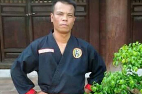 Võ sư Nguyễn Mạnh Hùng.
