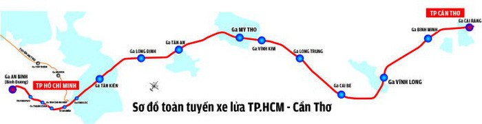 TP.HCM đề xuất đẩy nhanh đầu tư đường sắt TP.HCM - Cần Thơ