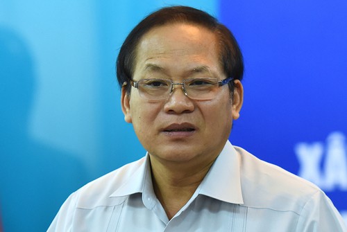 Bộ trưởng Thông tin Truyền thông Trương Minh Tuấn. Ảnh: Vnexpress