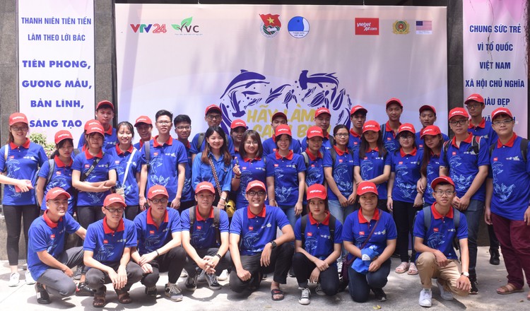 Vietjet đồng hành cùng Trung ương Hội Liên hiệp Thanh niên Việt Nam trong chiến dịch Hãy làm sạch biển 2018 tại 28 tỉnh, thành phố ven biển