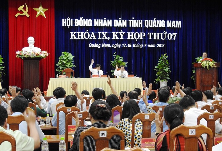 HĐND tỉnh Quảng Nam biểu quyết cho ông Lê Phước Hoài Bảo thôi làm Đại biểu HĐND tỉnh nhiệm kỳ 2016-2021