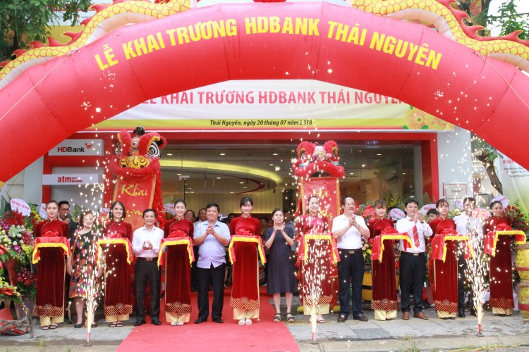 Khai trương HDBank Chi nhánh Thái Nguyên