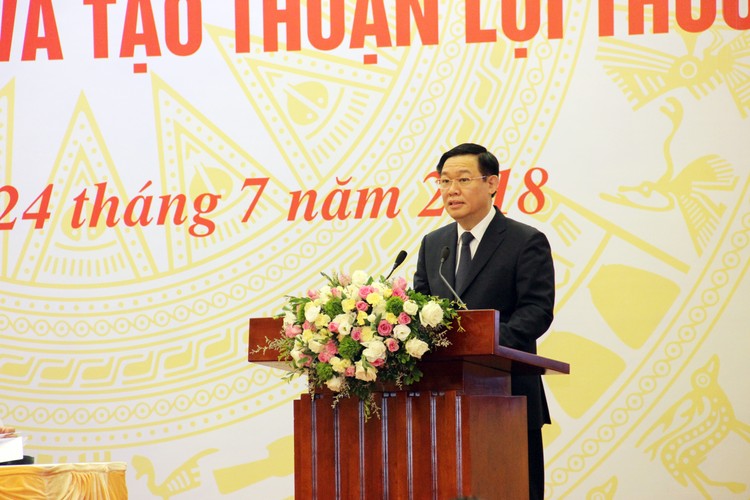 Phó Thủ tưởng Vương Đình Huệ phát biểu khai mạc Hội nghị
