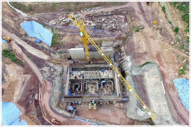 Hạng mục CMVietnam đang thực hiện tại dự án thuỷ điện Xepian Xenamnoy

