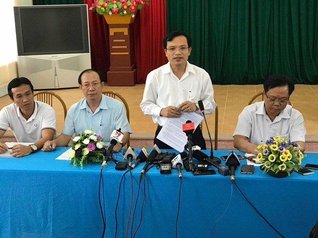 Ông Mai Văn Trinh - Cục trưởng Cục Quản lý chất lượng (Bộ GD&ĐT) công bố 6 sai phạm tại Kỳ thi THPT quốc gia 2018 ở Sơn La