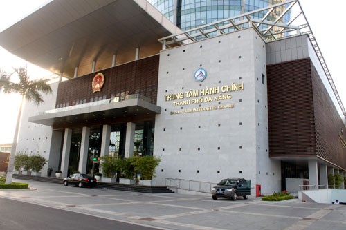 Trụ sở Trung tâm Hành chính TP Đà Nẵng. Ảnh Internet